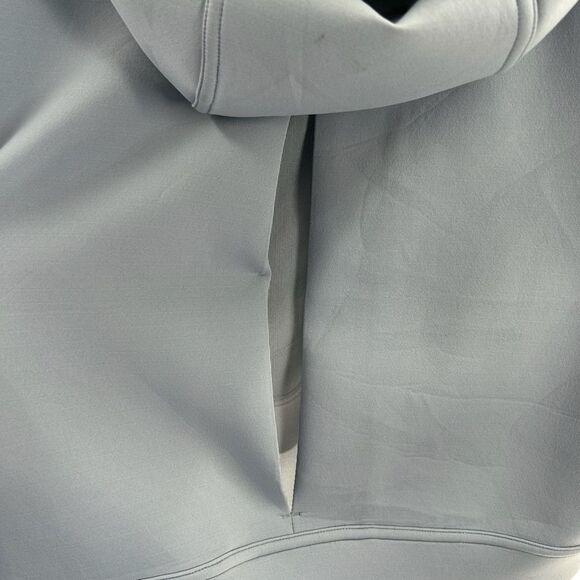 Lululemon Women’s 10 Rogue Renegade Full Zip Hoodie Sweatshirt Rhino Grey New - Picture 10 of 13